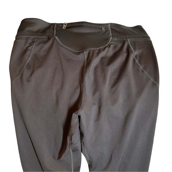 Mountain Hardwear Women Grey Black Capri Hiking Pants Sz Sm 27x16 Stretch Waist - Picture 4 of 11